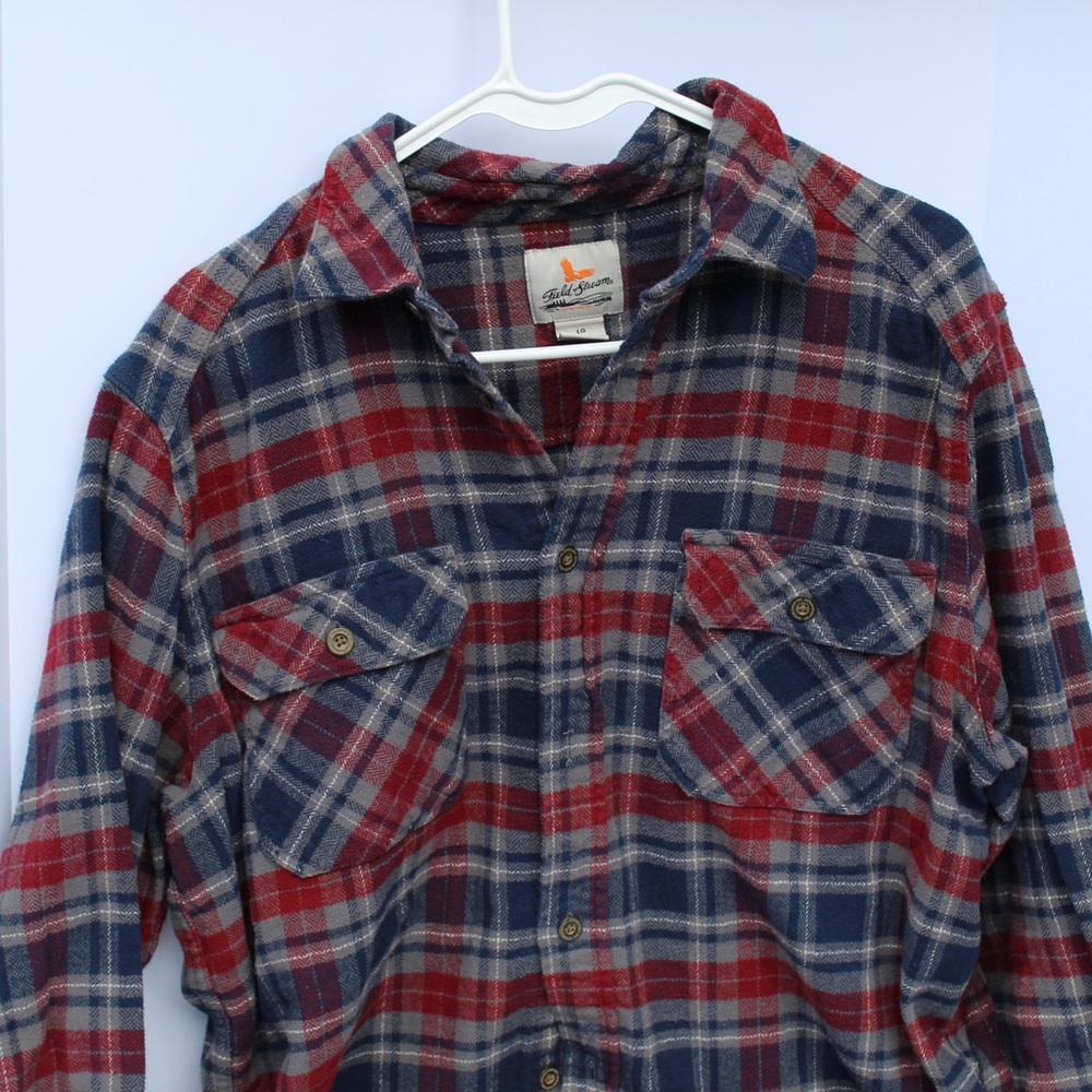 Field & Stream Men’s Plaid Flannel Button-Up Shirt